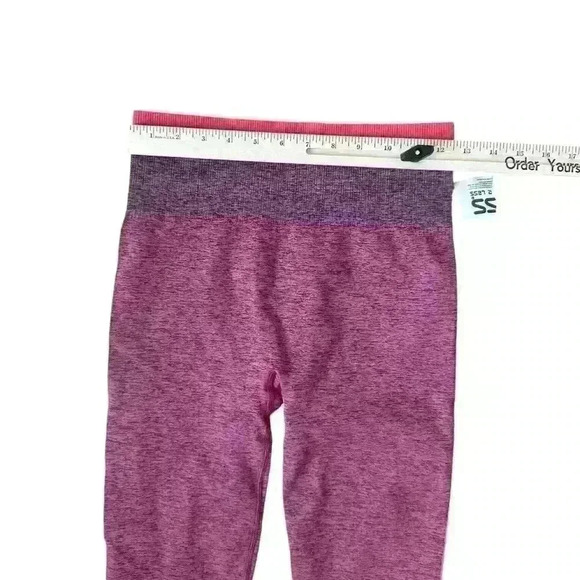 Spanx Look At Me Now Seamless Sculpt Legging Spacedye Coral Punch Medium NWT - Picture 5 of 9